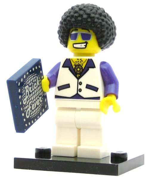 Disco Dude (Series 2) Lego Minifigure