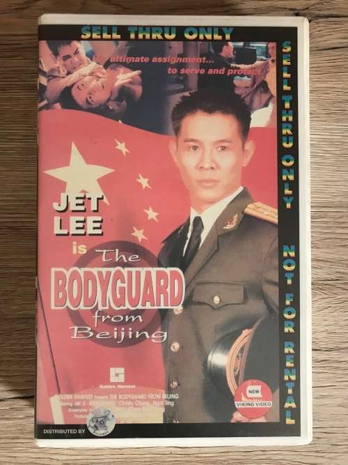The Bodyguard from Beijing - 1994 Movie, VHS, Jet Li