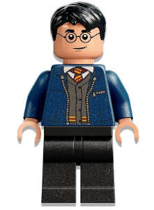 Harry Potter - Dark Blue Open Jacket (Harry Potter Order of the Phoenix) Lego Minifigure