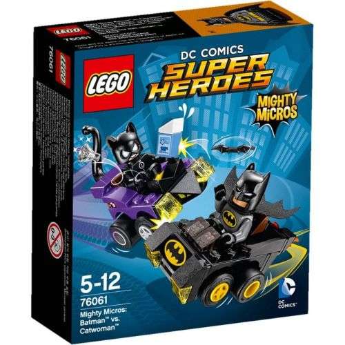 Mighty Micros: Batman VS Catwoman (76061) Lego Super Heroes Set