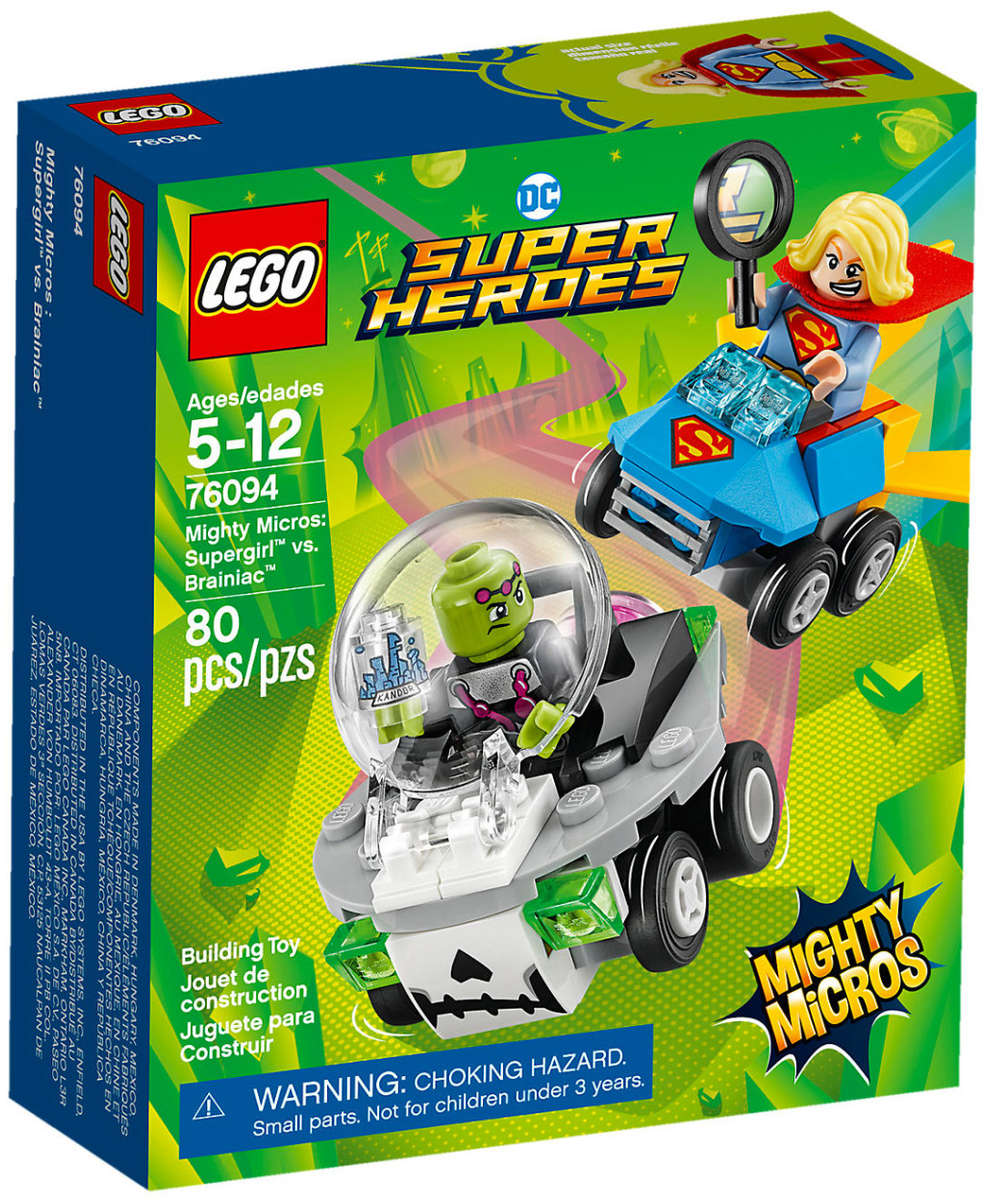 Mighty Micros: Supergirl VS Brainia Brainiac (76094) Lego Super Heroes Set