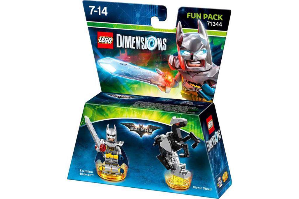 Excalibur Batman and Bionic Steed (71344) Lego Dimensions Sealed Set