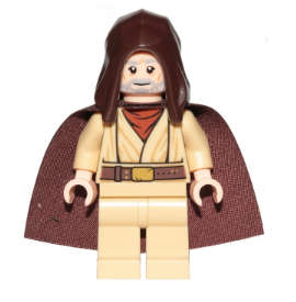 Obi-Wan Kenobi Old Standard Cape - Lego Star Wars Minifigure