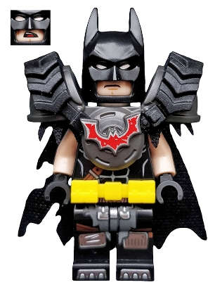 Batman Battle Ready Tire Armor Lego Super Heroes Minifigure