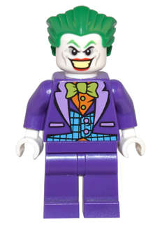 Joker Medium Azure Vest Lego Super Heroes Minifigure