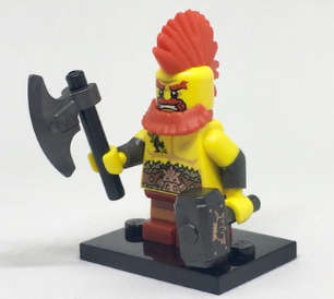 Battle Dwarf (Series 17) Lego Minifigure