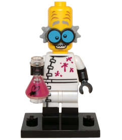 Monster Scientist (Series 14) Lego Minifigure