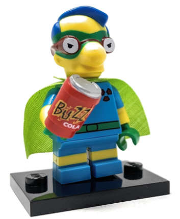 Fallout Boy Milhouse (The Simpsons Series 2) Lego Minifigure