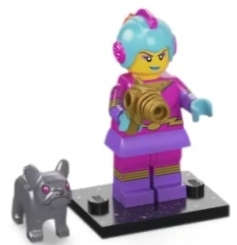 Retro Space Heroine (Series 26) Lego Minifigure