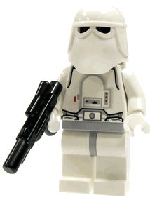 Star Wars LEGO Minifigure - Snowtrooper