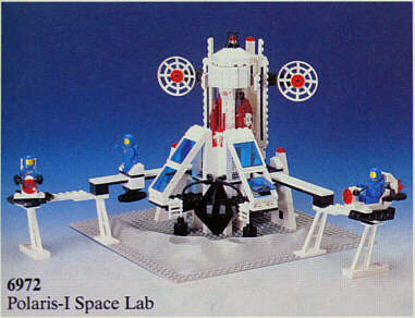 Classic Lego Space set - Polaris- I Space Lab