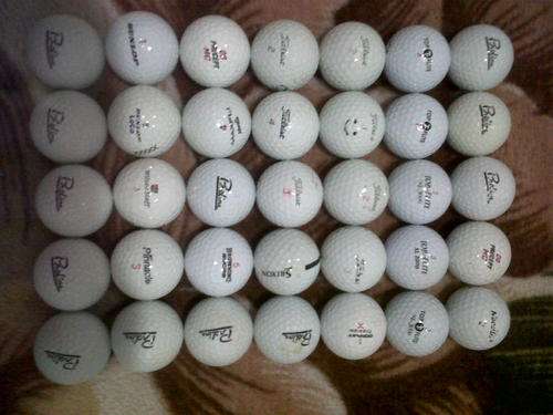 Various golf balls - 2nd HAND BALLS