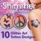 Highly Fashionable ***SET OF 10 Design GLITTERING TATTOO KIT***