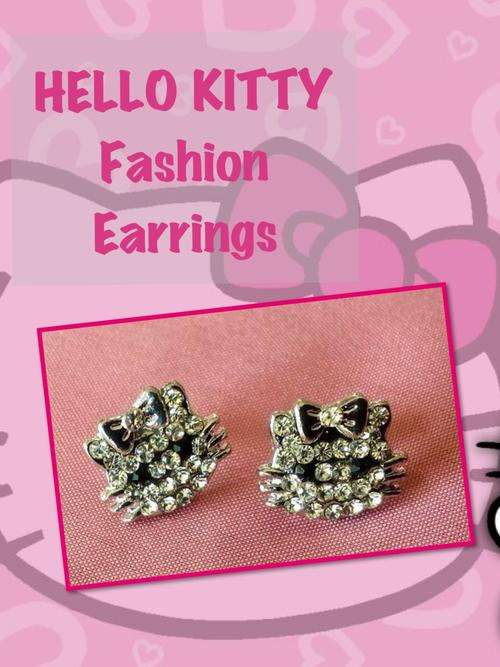 Hello kitty fashion earrings