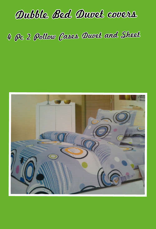 4 PC Duvet Set Dubble