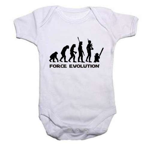 Force Evolution short sleeve baby grow onesie - 12-18 months ONLY