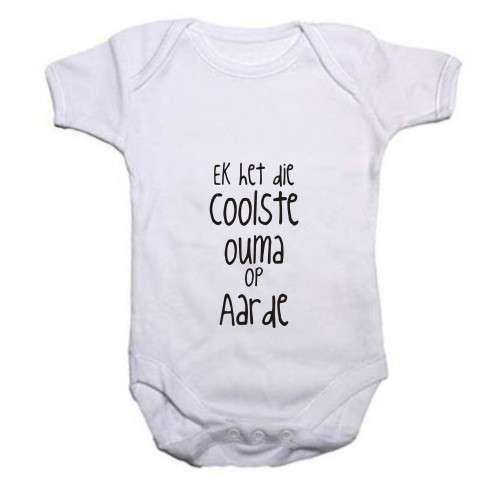 Ek het die coolste ouma op aarde baby grow - ONLY 0-3 months Available