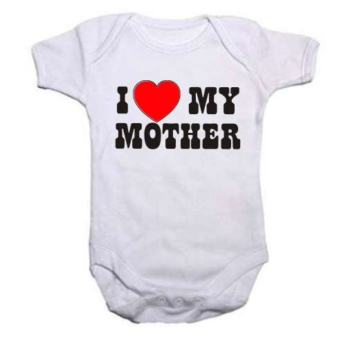 I love my Mommy short sleeve baby grow onesie - 12-18 months ONLY