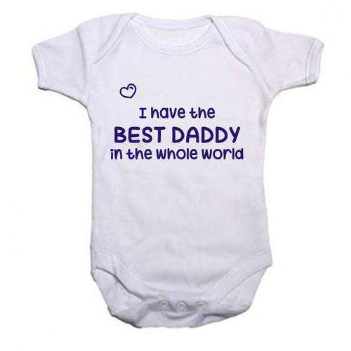 I have the Best Daddy in the whole world baby grow - ONLY 3-6 months Available