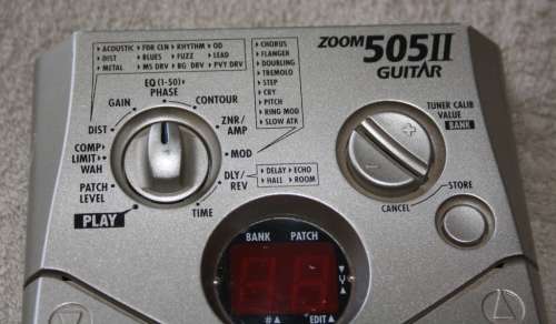 Zoom 505 II Guitar Mini-Multi Effects Pedal - Good Condition!!
