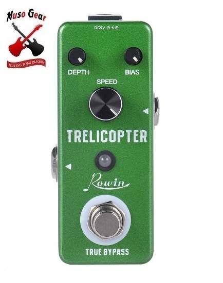 Mini Tremelo (Trelicopter) - Guitar Effect Pedal - True Bypass - *Special Promotional Price*!!