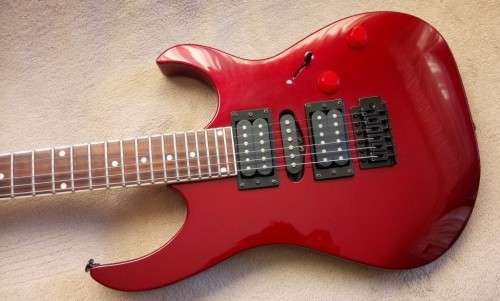 SX Super Strat Electric Guitar - Great Condition, Candy Apple Red Finish!!