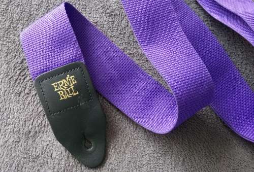 Purple Ernie Ball Guitar Strap - COOL!!