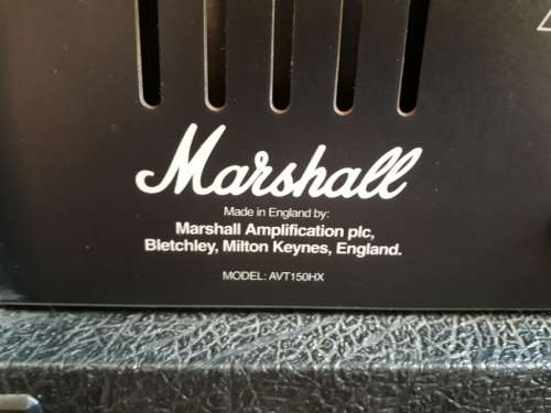 Marshall AVT150 ValveState Guitar Amp Head - Pre-Amp Valve - 150Watt RMS