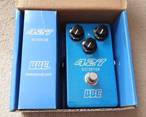 BBE 427 Distortion Guitar Pedal (New)