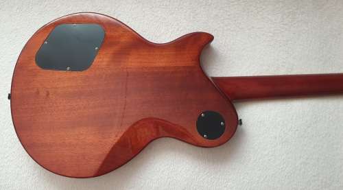 Aria Les Paul Electric Guitar - Tea Burst - Set Neck