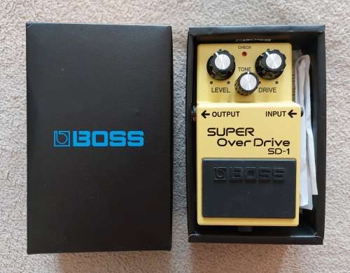 Boss SD-1 Super Overdrive Guitar Effects Pedal