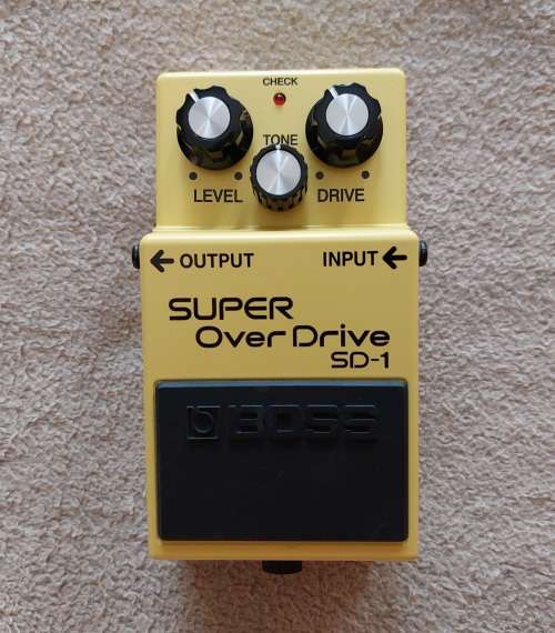 Boss SD-1 Super Overdrive Guitar Effects Pedal