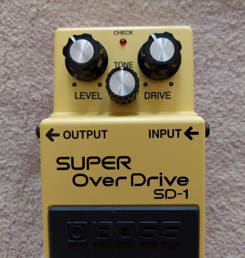 Boss SD-1 Super Overdrive Guitar Effects Pedal
