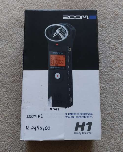 Zoom H1 Handheld Portable Recorder