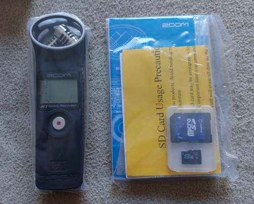 Zoom H1 Handheld Portable Recorder