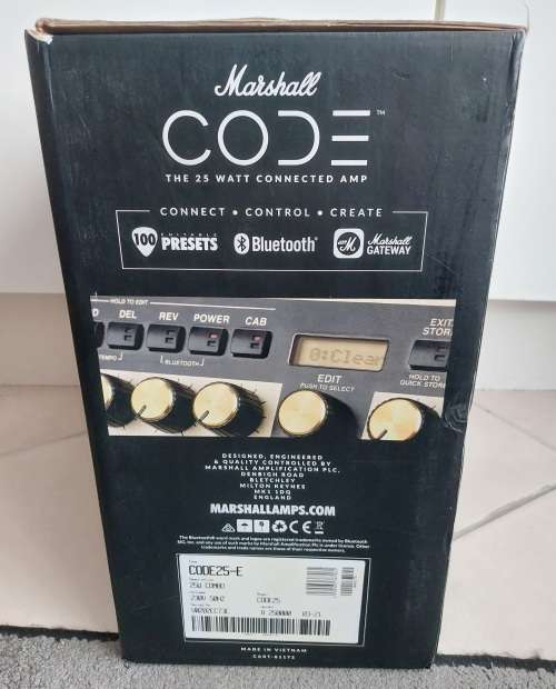 Marshall Code 25 Guitar Amp with Effects