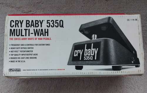 Cry Baby 535Q Multi-Wah Pedal for Guitar