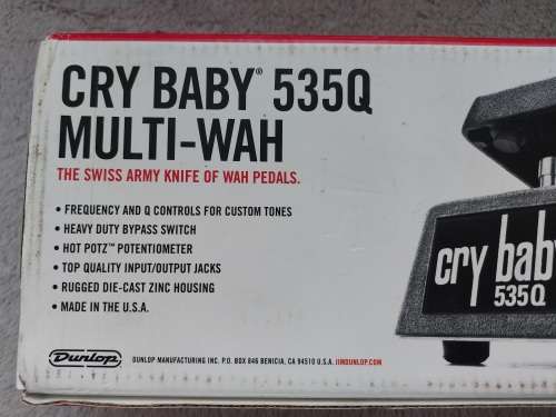 Cry Baby 535Q Multi-Wah Pedal for Guitar