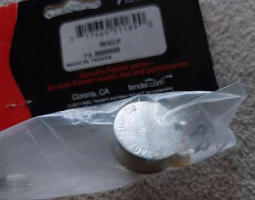 Fender CTS 500k Solid Brass Shaft Pot