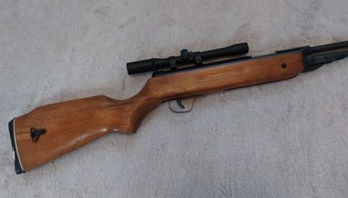 Pellet Rifle Break Neck with 4 x 20 Scope