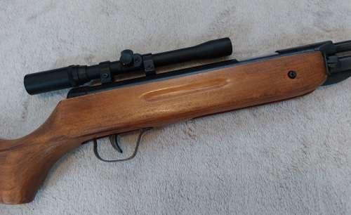 Pellet Rifle Break Neck with 4 x 20 Scope
