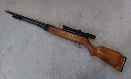 Pellet Rifle Break Neck with 4 x 20 Scope