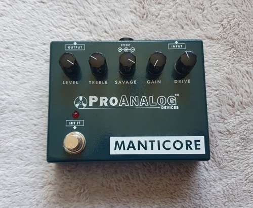 ProAnalog Devices Manticore v2 Overdrive-Distortion Guitar Pedal