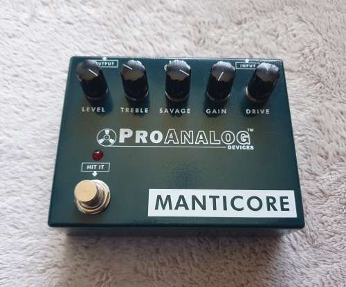 ProAnalog Devices Manticore v2 Overdrive-Distortion Guitar Pedal