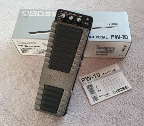 Boss PW-10 V-Wah Guitar Wah Pedal