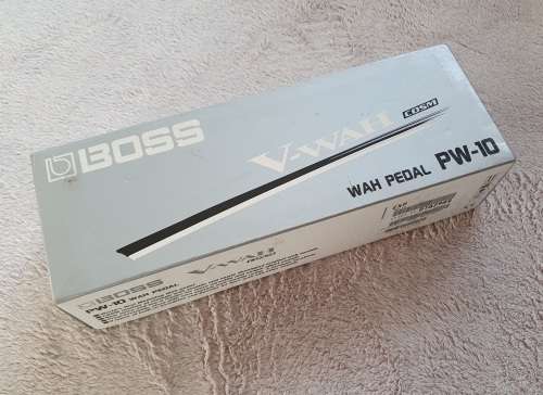 Boss PW-10 V-Wah Guitar Wah Pedal