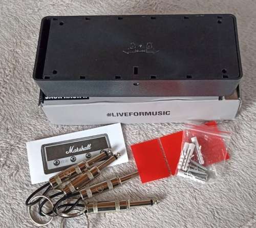 Guitar Jack Plug Marshall JCM800 Wall Key Hanger