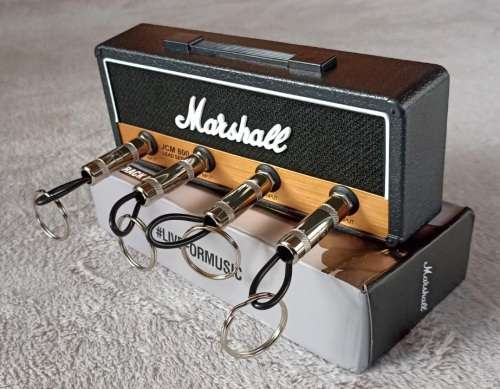 Guitar Jack Plug Marshall JCM800 Wall Key Hanger