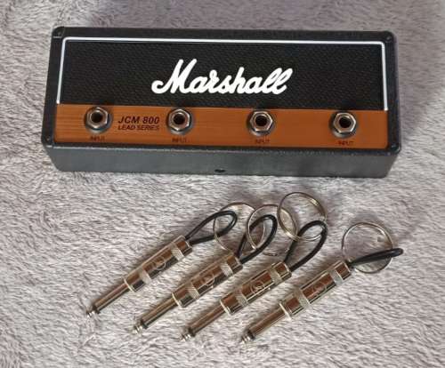 Guitar Jack Plug Marshall JCM800 Wall Key Hanger