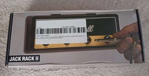 Guitar Jack Plug Marshall JCM800 Wall Key Hanger